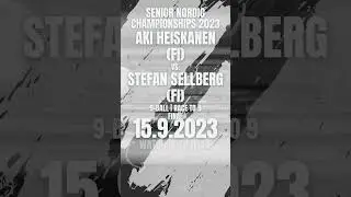 Tomorrow Aki Heiskanen fi vs  stefan Sellberg fi 9 Ball | Race to  9 final