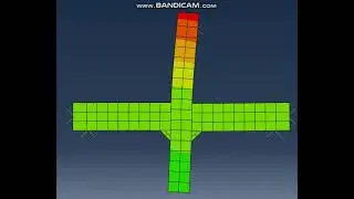 Simulation of Beam-Column Joint with Chamfer using Abaqus Software