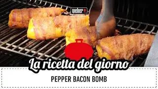 Videoricetta: Pepper Bacon Bomb