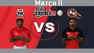 #11 Bangalore vs Punjab-  IPL 2021 auction Edition Real Cricket 20 Live Thriller Match