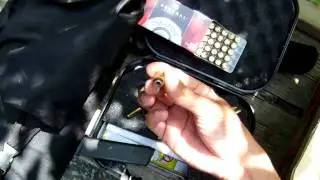 Joey P. Showing Vest & Rounds b4 shooting bulletproof vestt.AVI