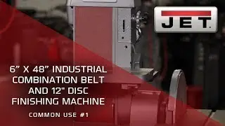 JET 414551 Combination Belt and Disc Finishing Machine- Common Use #1
