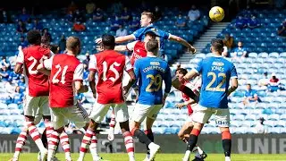 Cedric Itten goal vs Arsenal | Rangers vs Arsenal