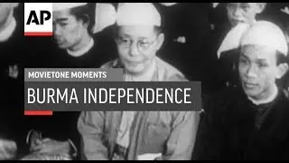 Burma Independence Celebrated In London - 1948 | Movietone Moments | 4 Jan 19