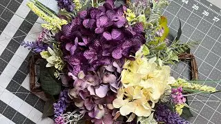 How to make a Cross Wreath for Spring, Easter or a Memorial