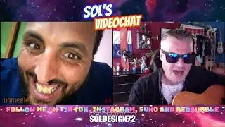 Sol's videochat - Guitarman is back on Omegle
