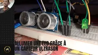 Allumer une led avec un capteur ultrason. #annah #arduino #WakilmaWakalma
