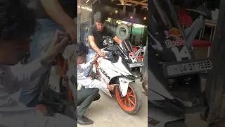 KTM RC 390 Front Suspension Repair | RATS Bikers Cafe & Pitstop.   #ktmrc390