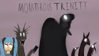 The Godzilla Kaiju Trinity //A Triple Baka parody meme//