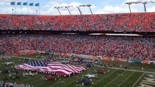 Flyover at Sun Life Stadium