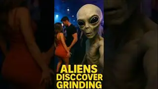 AlienVlogz - Grinding | Veo 3 #alienvlogz #aliencomedy #wtfhumans #greyalien #viralshorts