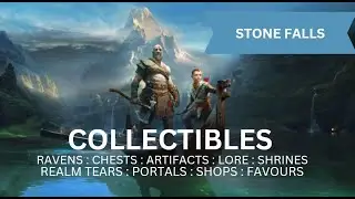 God of War - Stone Falls All Collectible Locations (Ravens, Chests, Artefacts, Shrines) - 100%