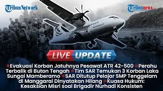 Proses Evakuasi Korban Jatuhnya Pesawat ATR 42-500 | Update •SIANG | Senin, 19 Januari 2026