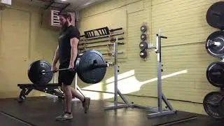 How to do a Barbell Single Leg Deadlift