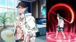 【FGO】クー・フーリン〔キャスター〕〔トロピカル・ルーンサマー〕 霊衣開放＆バトルボイス＆バトルモーション集【Fate/Grand Order】