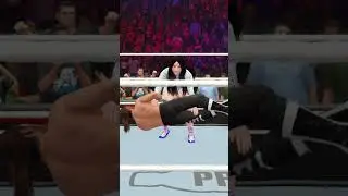 Напряженный бой Сами Зейна и Микки Джеймс в WWE #wwe