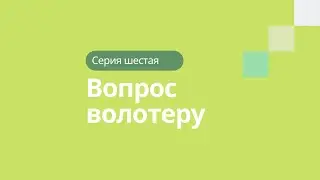Вопрос волонтёру | Серия 6