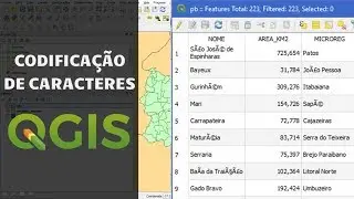 Como corrigir Problemas de Codificação de Tabelas no QGIS | Tutorial