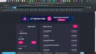 KP2R Network | How to Start Keeper Jobs | Keep2r Network