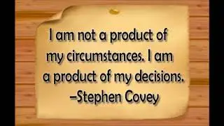 Stephen Covey quote Voiceover. Please like and comment!