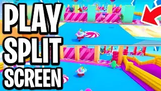 How To Play Split Screen on Fall Guys! (2 Player Split Screen - PS4/PS5/XBOX/PC)