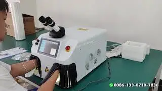 YAG 125W Jewelry Laser Welding Machine Gold Silver Platinum Soldering Laser Welder