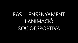 CFGS Ensenyament i Animació Socioesportiva