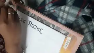 My sister became class teacher 👩&zwj;🏫 Smart blogg