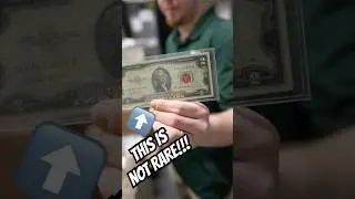 $2 BILLS ARE NOT RARE?!🤔😳 #currency #uscurrency #money