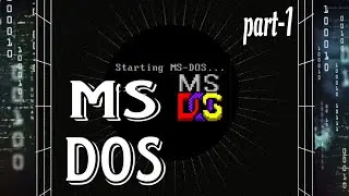 LEARN MS DOS🖥️💻,Part-1