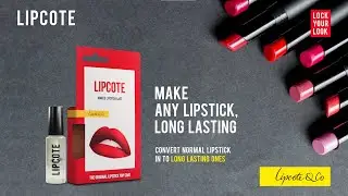 Say Goodbye to Smudges, Stains & Touch-Ups &ndash; Say Hello to Lipcote | Lipstick Sealer Demo