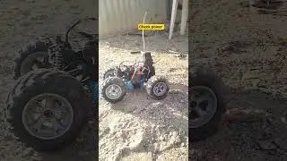 home made rc truck power test 🔥🔥 #rctruck #youtubeshorts #trendingshorts