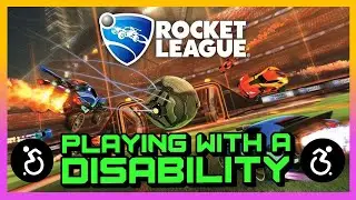 Can you play WITHOUT fingers | Rocket League| Wheelchair gamer | Disabled hands