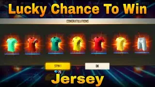 #FreeFire Lucky Chance To Win Jersey Only 1 Spin New Luck Royale #HINDI
