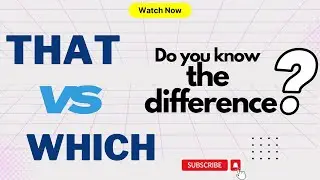 WHICH vs THAT  | Learn to Use Which and That Correctly | Relative pronouns |