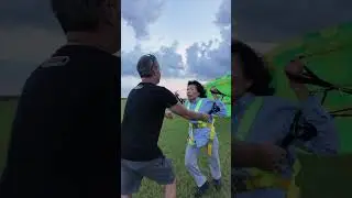Beginner Foot Launch Class Sneak Peek at what we see!  #paramotor #ppg #flying