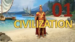 Civilization V: Polynesia | Archipelago | Part 01 | Tourism Victory | Honolulu Founded