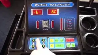 Satoffid wheel balancer 60A semi-automatic input with leaser