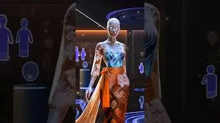 Beautiful Ai Robot Models Indonesian Traditional Clothing! #youtubeshorts #fyp #explorepage #viral