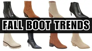 5 Key Boot Trends For Fall 2023 & How To Wear Them With Classic & Trendy Outfits