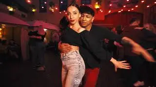 Bachata Social Dancing | Gintarė Malinauskaitė & Marvin Ramos Acosta | ROSALÍA - LA FAMA