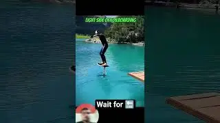 wait for the dark side of foil boarding  #shortsviral #shortsviral #viral #shorts #foilboarding