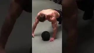 #Shorts#Amazing Exercise#Medical Ball Push-Ups Exercise