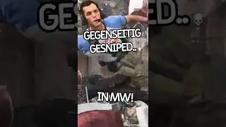 Gleichzeitig GESNIPED! 😂 (what are the chances?)