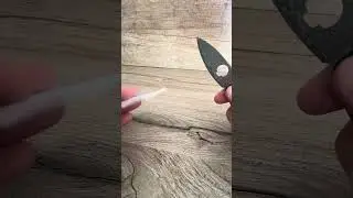 Красота из Дамаска сигарный острый #daggerr #даггер #ножи #cigarknife