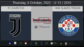 Group stage / FC Juventus - HNK Slaven Trogir / 5 : 0 / Thursday, 6 October, 2022.