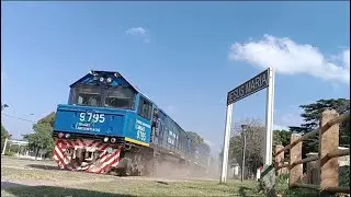Trenes Argentinos Cargas por la provincia de Córdoba - Belgrano Cargas