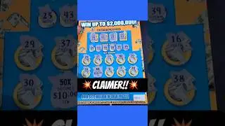 💥CLAIMER!!💥MONSTER WIN ON THIS $10 FLORIDA SCRATCH OFF!💪