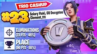 FLOKI | 23ÈME EN CASH CUP TRIO avec DECYPTOS & CLEMENT 💰 675$