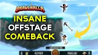 Amazing Recovery! - Brawlhalla twitch highlights #23 (0 to death, combos, weapon throws)